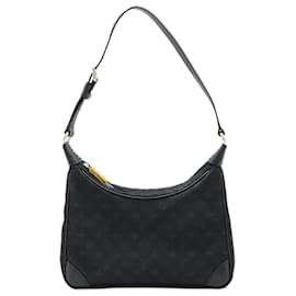 Louis Vuitton Black Monogram Mini Satin Boulogne