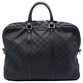 Borsa da Business Gucci Black Guccissima
