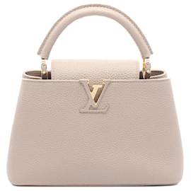 Louis Vuitton Beige Taurillon Capucines BB