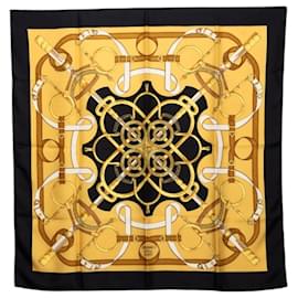 Sciarpa Hermes Carre 90 Eperon d'or - Hermès
