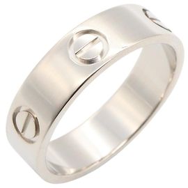 Anel Love da Cartier em ouro branco 18K