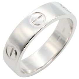 Anel Love da Cartier em ouro branco 18K