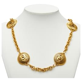 Collana lunga con catena con il logo Coco di Chanel