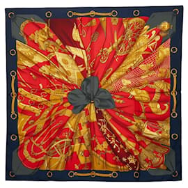 Hermès Hermes Carre 90 Soleil de Soie Sciarpa di Seta