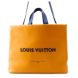 Borsa Tote in pelle zafferano Louis Vuitton