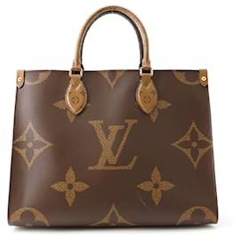 Bolso Tote Louis Vuitton Monogram Reverse Giant OnTheGo MM