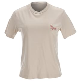 Camiseta Marni con logo en algodón beige