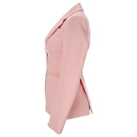 Altuzarra Single-Breasted Blazer in Pink Virgin Wool