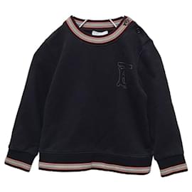 Felpa in maglia Black Baby TB Monogram - Burberry