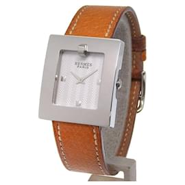 Cinto Hermes Quartz Aço Inoxidável e Couro 26 - Hermès