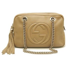 Borsa a tracolla con catena Soho di Gucci