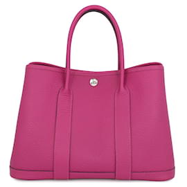 Hermès Borsa Tote Hermes Garden TPM in Rose Purple
