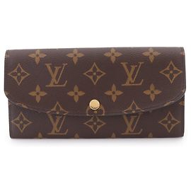 Louis Vuitton Monogram Portefeuille Emilie Cartera Larga Bi-fold