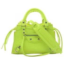 Borsa a 2 vie Balenciaga Neo Class City Mini Neon Color