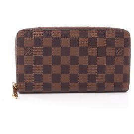 Louis Vuitton Zippy Organizer Damier Ebene Langer Geldbeutel