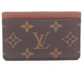 Louis Vuitton Portecarte Simple Monogram Business Card Holder