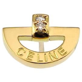 Celine Diamond 0.03ct Stecker-Ohrringe aus 18K Gelbgold - Céline