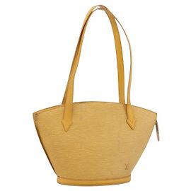 LOUIS VUITTON Epi Saint Jacques Powanie Borsa a Spalla Lunga Gialla M52339 LV Auth 192901
