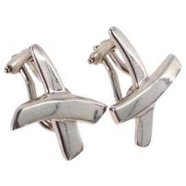 Autre Marque Orecchini TIFFANY&Co. Paloma Picasso Graffiti X Argento Ag925 Auth SW2552