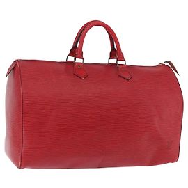 LOUIS VUITTON Borsa Epi Speedy 40 Rossa M42987 LV Auth 190401A