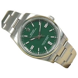 ROLEX Oyster PERPETUAL 36 verde 126000 '24 comprado Masculino