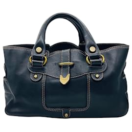 Céline Borsa Tote Celine Vintage in pelle nera