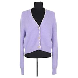 Jacquemus Strickjacke aus Wolle violett