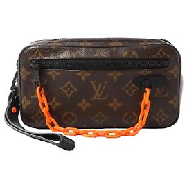 Louis Vuitton Solar Ray Pochette Volga Monogram Clutch in Brown M44482