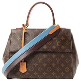 Borsa 2Way Louis Vuitton Cluny MM Monogram Canvas Marrone M42735