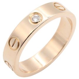 Bague Love de Cartier en or rose