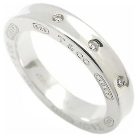 Tiffany & Co. 1837 Narrow Band Ring mit Diamant