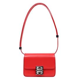 Givenchy 4G Xbody Bag Small Borsa a tracolla in pelle rossa