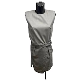 Abito senza maniche in lana e cashmere grigio Louis Vuitton - Taglia 36