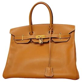 Bolso Hermes Birkin 35 en cuero Epsom Gold - Hermès