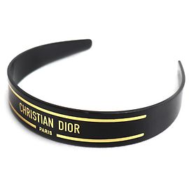 Cerchietto Alice marrone e oro Christian Dior