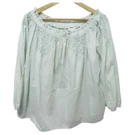 Autre Marque Blusa de manga larga con hombros descubiertos de algodón MARLE de Merlette