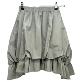 Autre Marque Falda de algodón gris RENAISSANCE RENAISSANCE