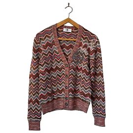 Missoni – Iconico cardigan in lana e viscosa a zigzag TS