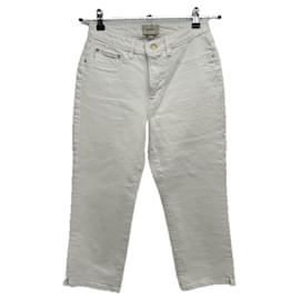 Autre Marque Vaqueros capri blancos DL1961