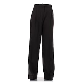Pantalones negros Dior de viscosa talla 42