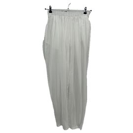 Autre Marque Pantalón blanco con short integrado