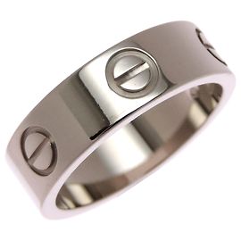 Cartier Love Band Ring aus 18K Weißgold