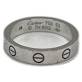 Cartier Love Ring in Silber