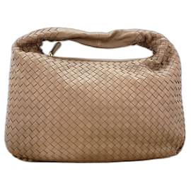 Borsa a mano in pelle marrone Bottega Veneta