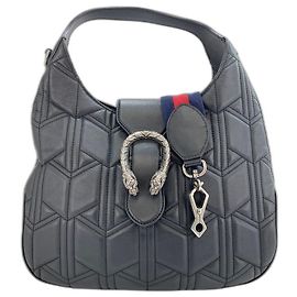 Borsa a tracolla Gucci Dionysus in pelle nera