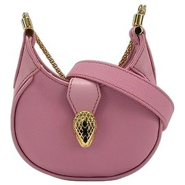 Bulgari Borsa a Spalla Bvlgari Sempenti Ellipse Micro Snakehead