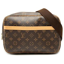 Louis Vuitton Marrone Monogram Reporter PM