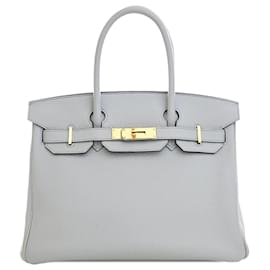 Hermès Blue Togo Birkin Retourne 30