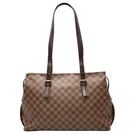 Louis Vuitton Marrón Damier Ebene Chelsea