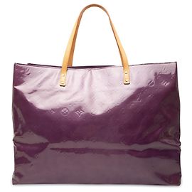 Louis Vuitton Purple Monogram Vernis Reade GM
